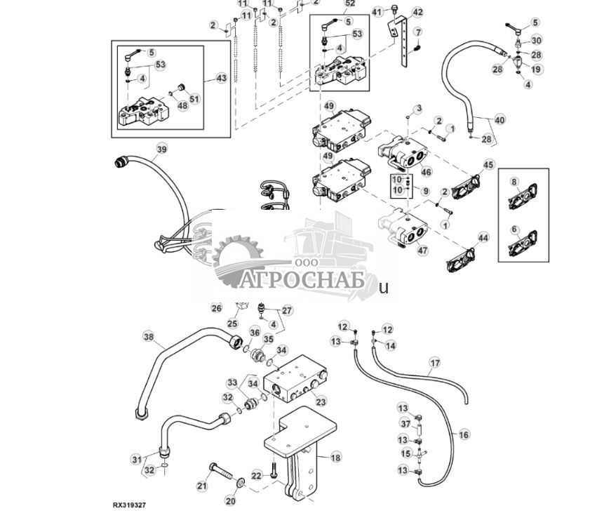 Гидравлическая система с высоким расходом, дистанционный SCV VII и VIII, с двухступенчатым редуктором - ST800142 762.jpg